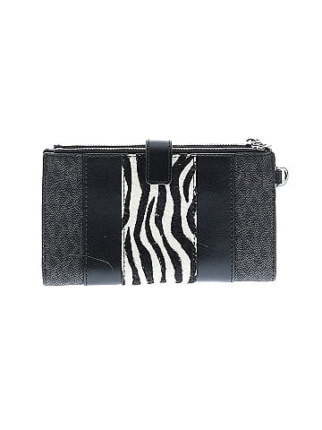 MICHAEL Michael Kors Ponyhair-Trim Wallet (view 2)