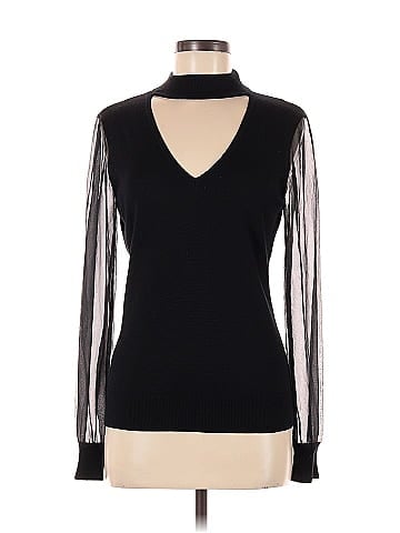 Ramy Brook Silk Pullover Sweater (view 1)