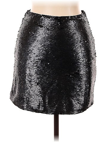 Sabine Faux Leather Skirt (view 1)