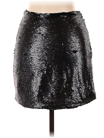 Sabine Faux Leather Skirt (view 2)