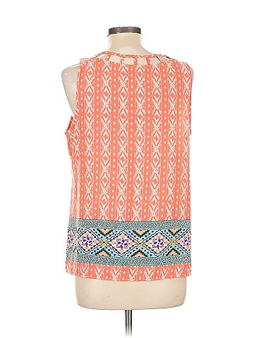 Skies Are Blue Sleeveless T-Shirt (view 2)