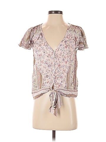 Lovestitch Short Sleeve Blouse (view 1)