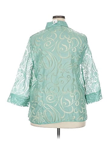 Alfred Dunner 3/4 Sleeve Blouse (view 2)