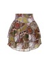 Chufy Paisley Brown Jag Skirt Size XS - photo 3