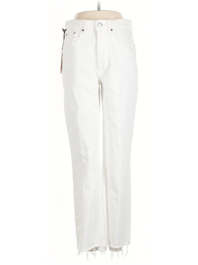 Pre-owned Grlfrnd Jeans In White