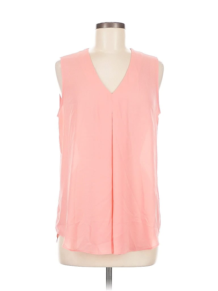 Pre-owned Rose + Olive Sleeveless Blouse In Pink