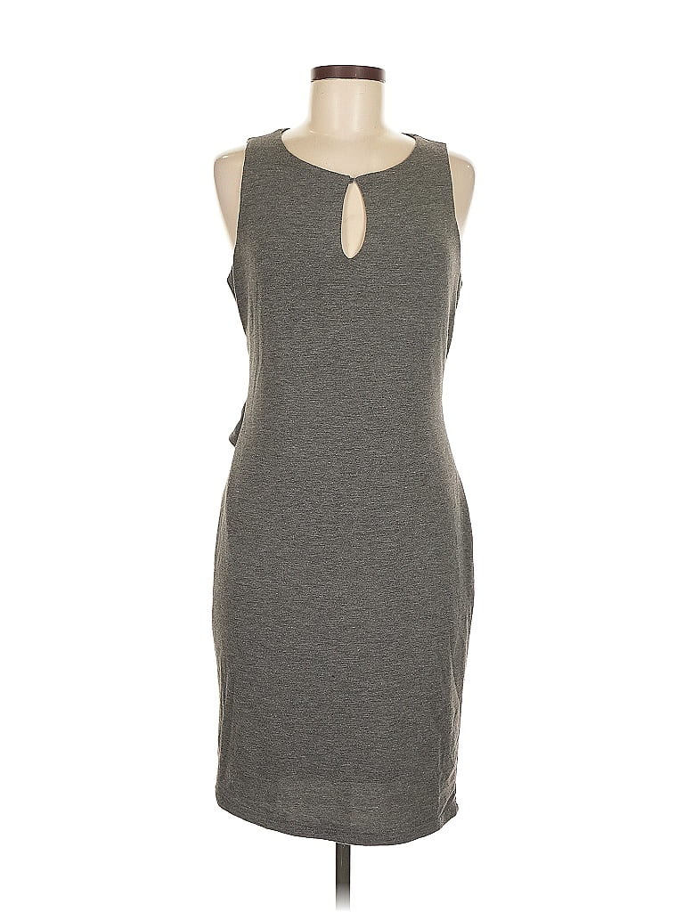Pre-owned Market & Spruce Casual Dress In Gray