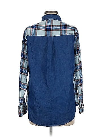 Poof! Long Sleeve Button-Down Shirt (view 2)