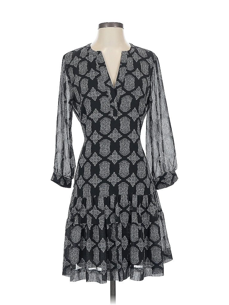 Pre-owned Rose + Olive Cocktail Dress In Gray