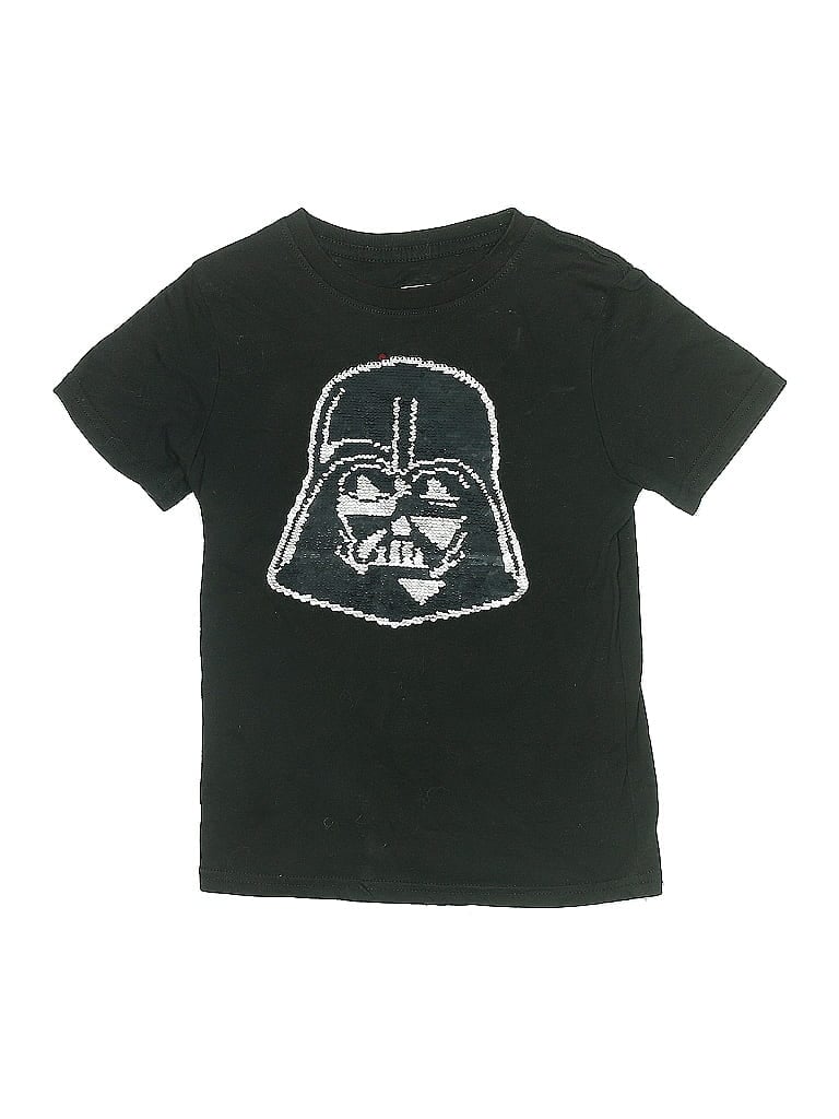 Pre-owned Star Wars Kids' Short Sleeve T-shirt In Black