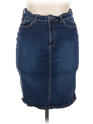 Lee Denim Skirt (view 1)