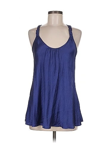 Population Sleeveless Silk Top (view 1)