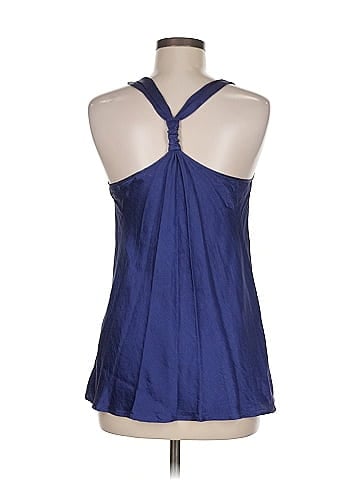 Population Sleeveless Silk Top (view 2)