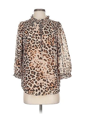 Bar III 3/4 Sleeve Blouse (view 1)