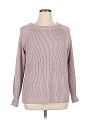 Pink Clover Pullover Sweater