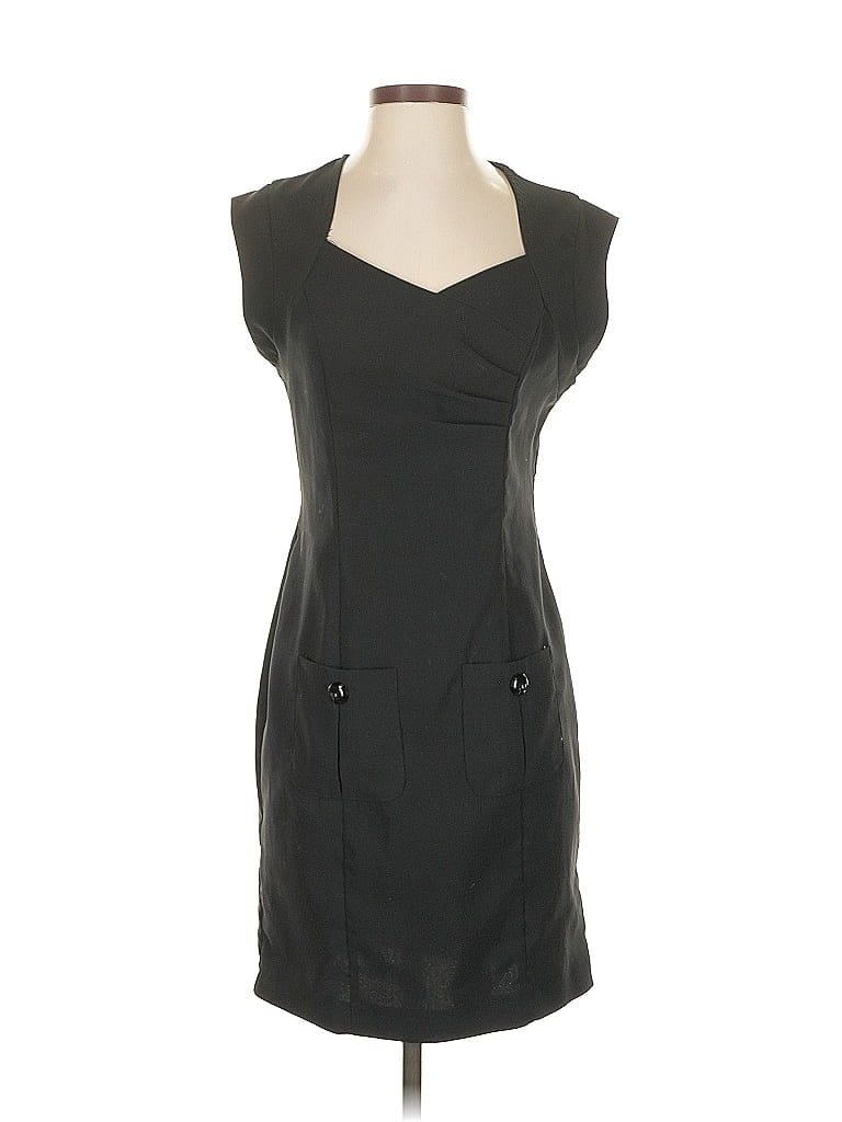 DOTS Pre-owned Cocktail Dress In Black