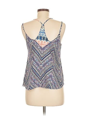 Aqua Sleeveless Top (view 2)