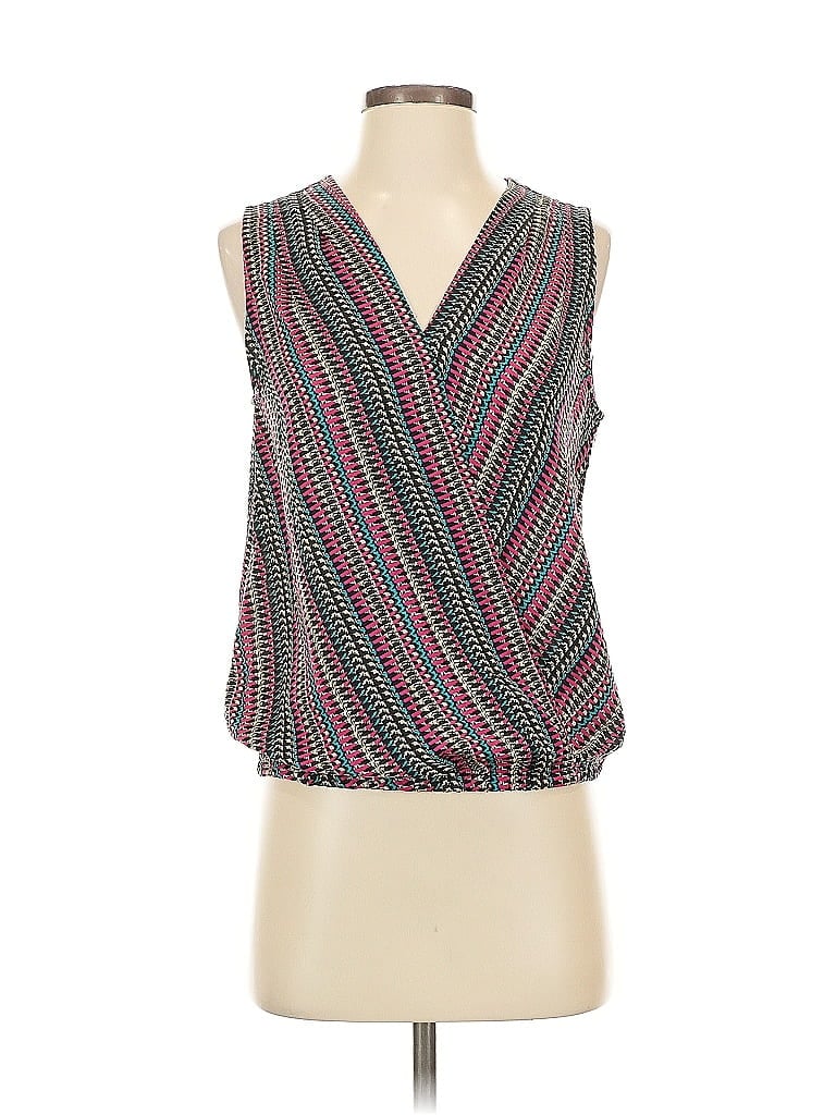 Pre-owned Liverpool Los Angeles Sleeveless Blouse In Gray
