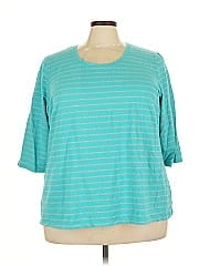 Susan Graver 3/4 Sleeve T Shirt