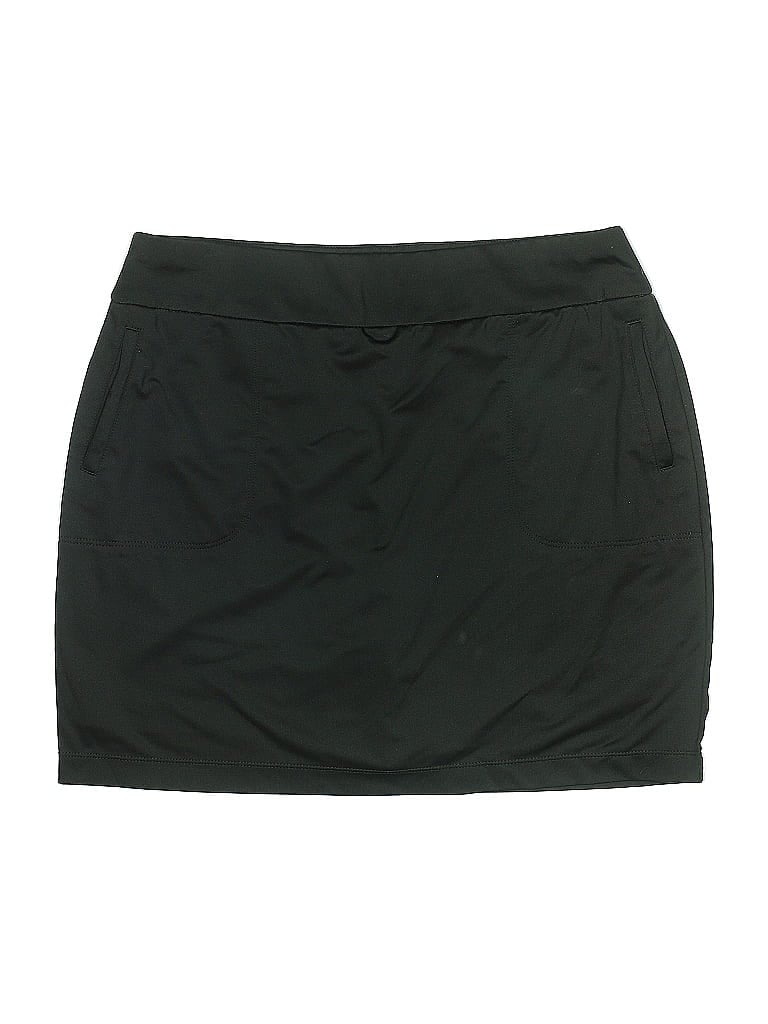 Pre-owned Zenergy By Chico's Active Skort In Black