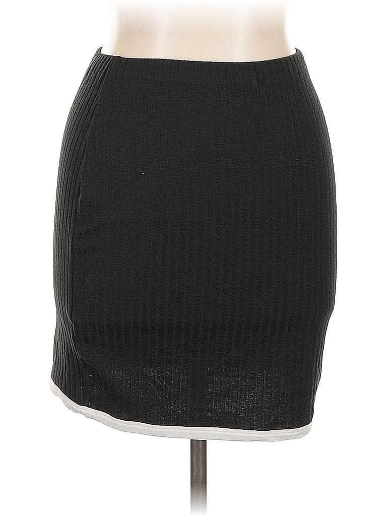 Pre-owned Unbranded Casual Skirt In Black