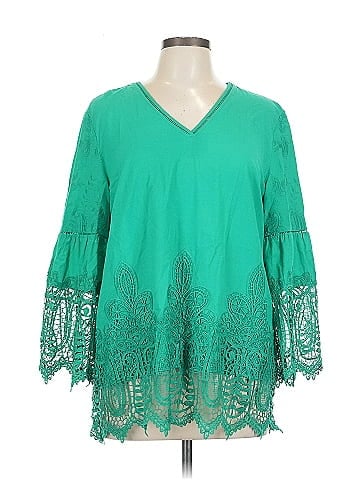 Chico's 3/4 Sleeve Blouse (view 1)