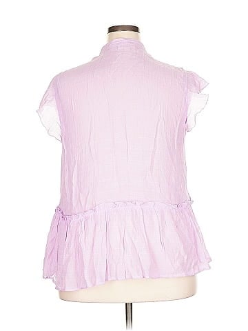 Indigo Rose Sleeveless Blouse (view 2)