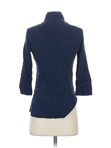 Chico's Design 3/4 Sleeve Button-Down Shirt (view 2)