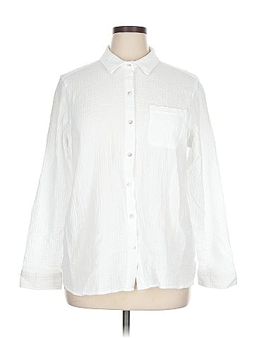 Jessica Simpson Long Sleeve Button-Down Shirt (view 1)