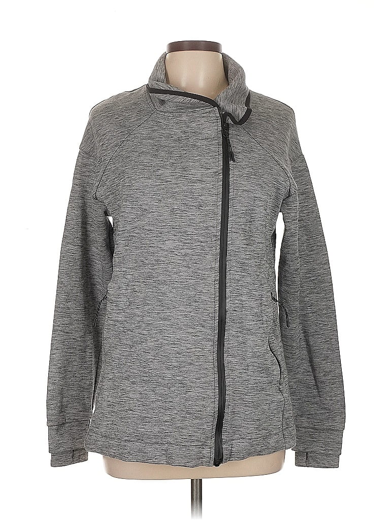 Pre-owned C9 By Champion Zip Up Hoodie In Gray