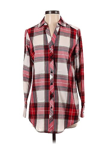 Foxcroft Long Sleeve Button-Down Shirt (view 1)