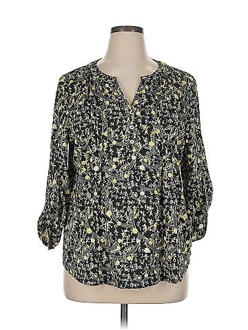 NY Collection 3/4 Sleeve Blouse (view 1)