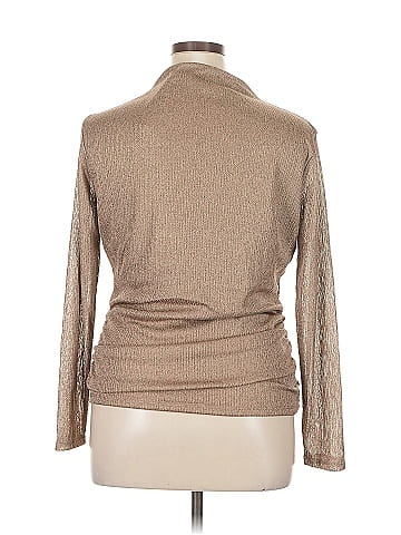 Aqua Long Sleeve Top (view 2)