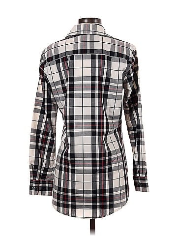 Foxcroft 3/4 Sleeve Button-Down Shirt (view 2)