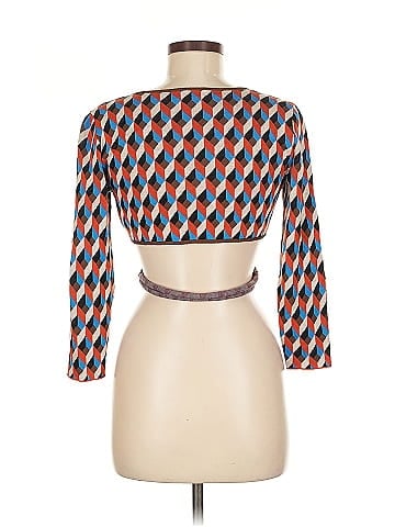 Ronny Kobo Geometric Crop Top (view 2)