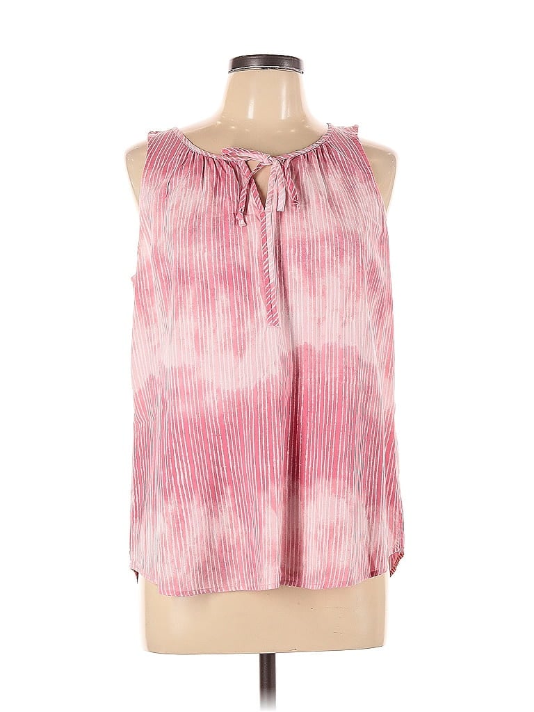 Pre-owned Sonoma Goods For Life Sleeveless Blouse In Pink
