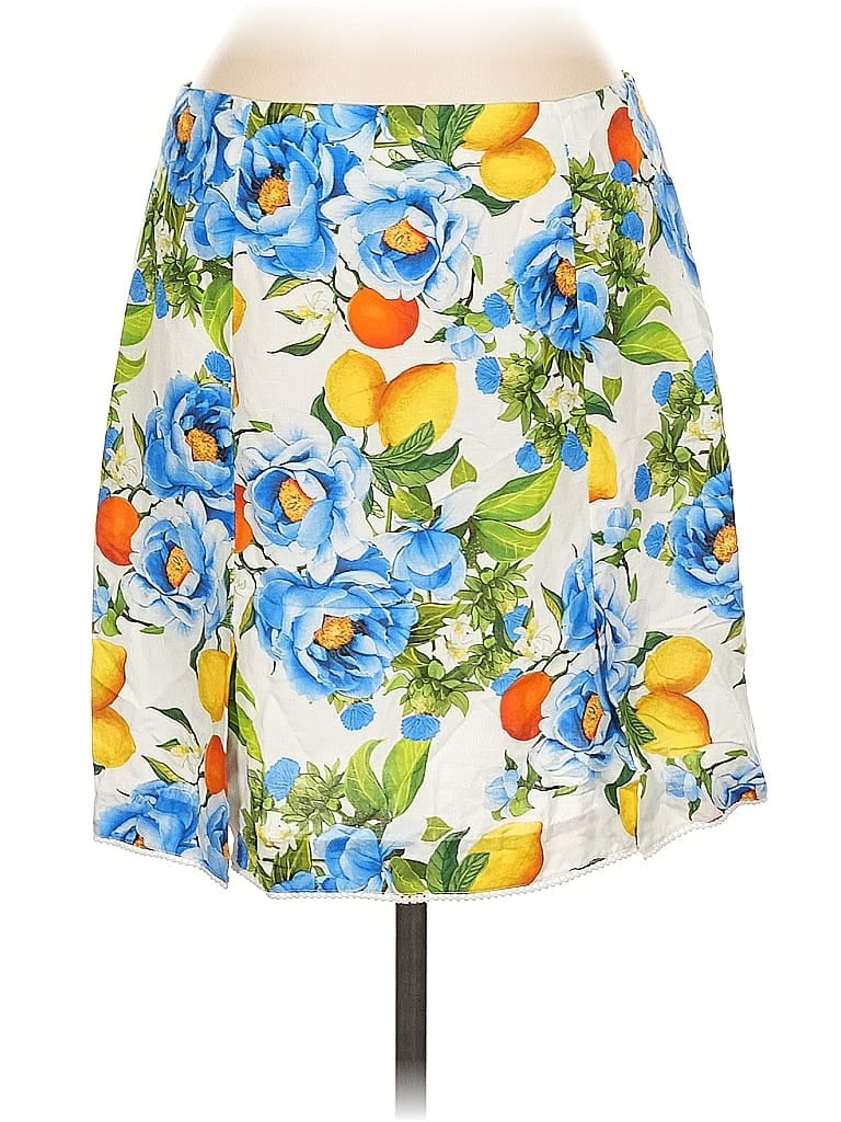 Click to view more detailed imagery on our partner's website Pre-owned Borgo De Nor Casual Skirt In Blue