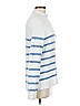 Bailey 44 Stripes White Turtleneck Sweater Size M - photo 3