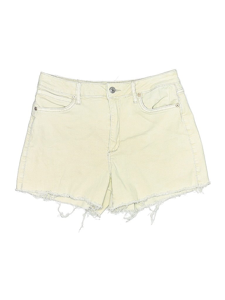 Articles of Society 100% Other Yellow Denim Shorts Size 27 waist - photo 1