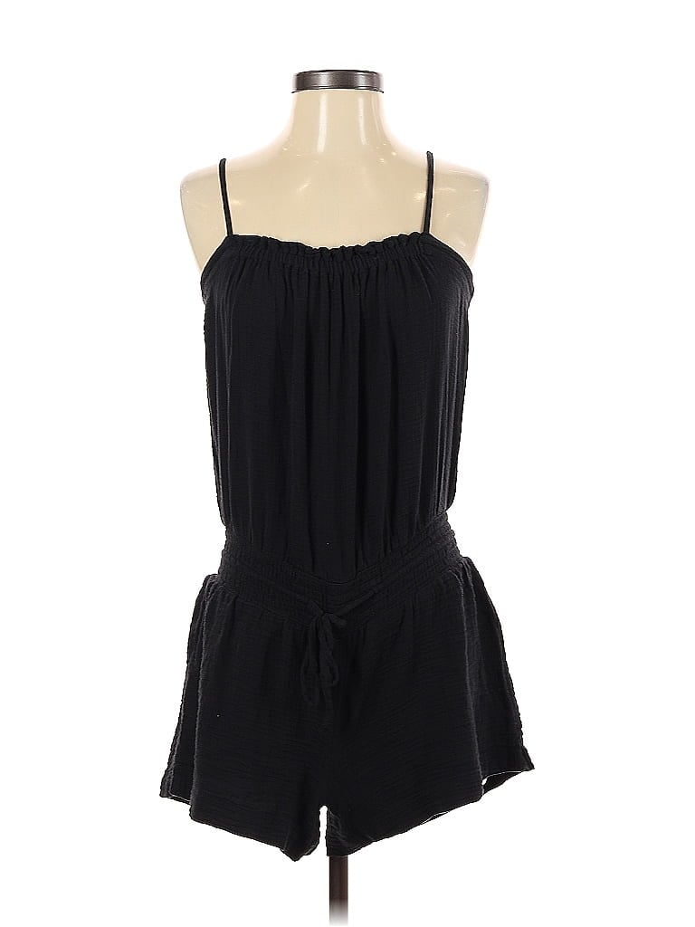 Pre-owned Old Navy Romper In Black