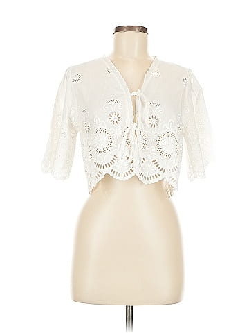 By Anthropologie Short Sleeve Blouse (view 1)