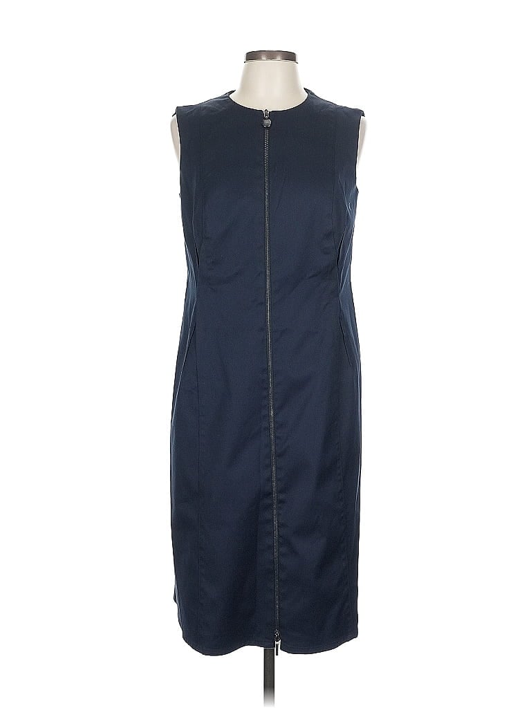 Akris Punto Blue Casual Dress Size 12 - photo 1