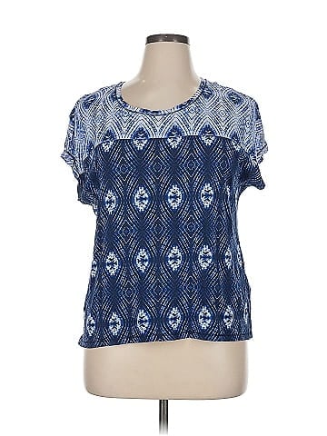 Zenergy by Chico's Short Sleeve Blouse (view 1)