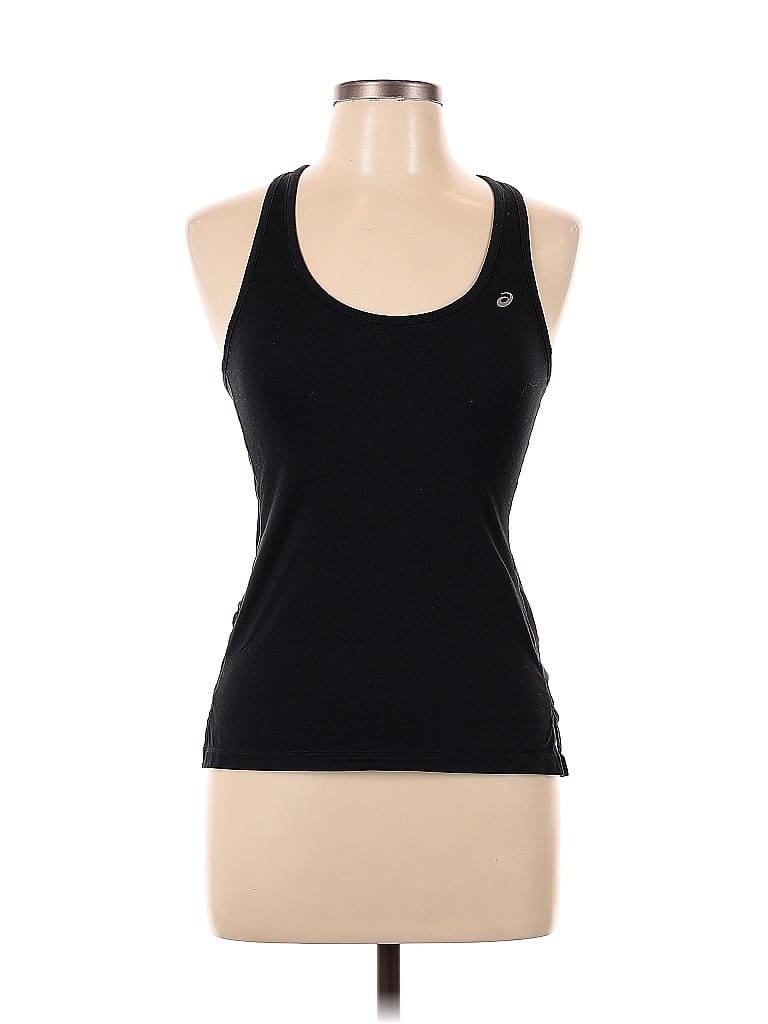 Pre-owned Asics Active Tank Top In Black