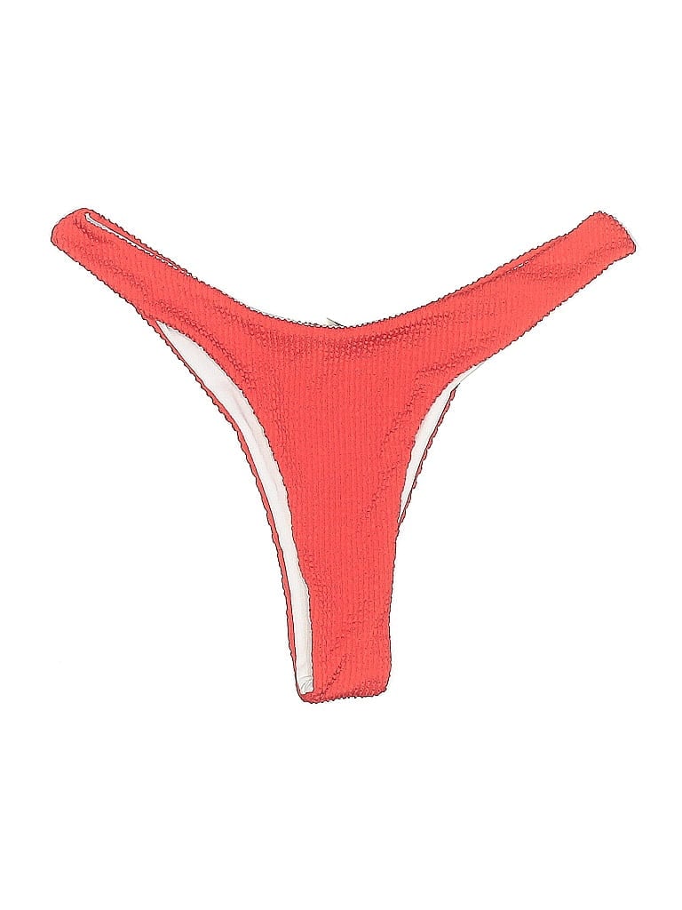 Pre-owned Unbranded Swimsuit Bottoms In Red