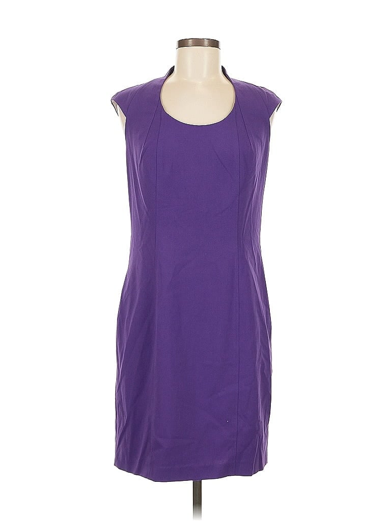 Pre-owned Marc New York Andrew Marc Casual Dress In Purple