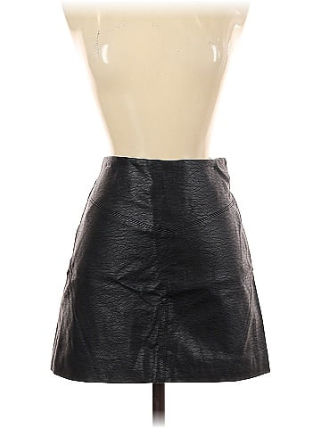 Divided by H&M Faux Leather Skirt (view 1)