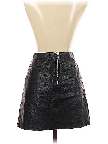 Divided by H&M Faux Leather Skirt (view 2)