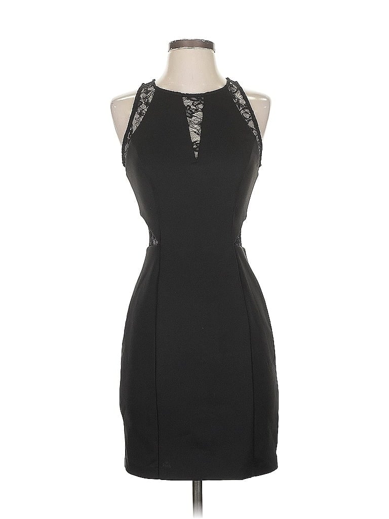 Pre-owned Guess Cocktail Dress In Black