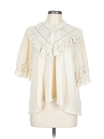 Free People 3/4 Sleeve Blouse (view 1)